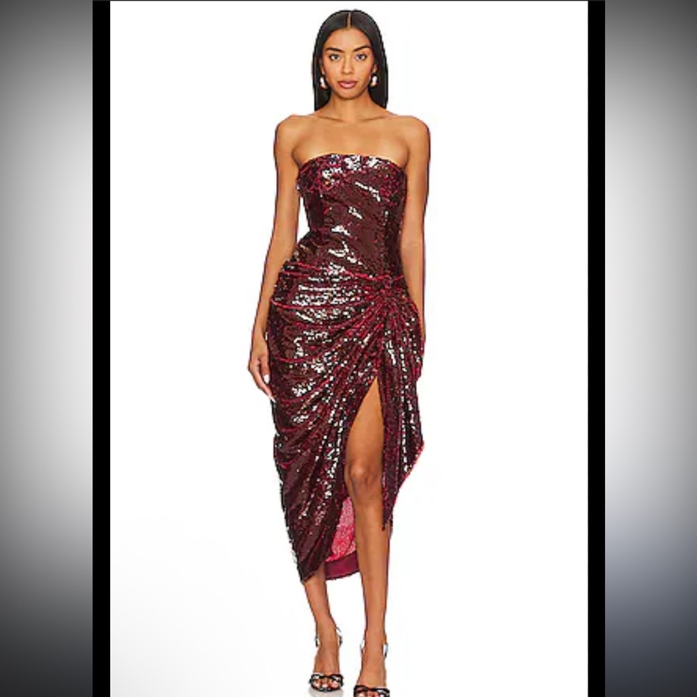 Cinq a Sept NWT Shea Dress in Oxblood